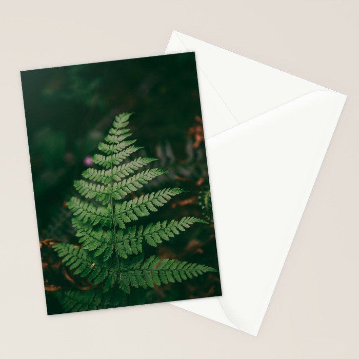 One Fern Stationery Card Gallery Image 2