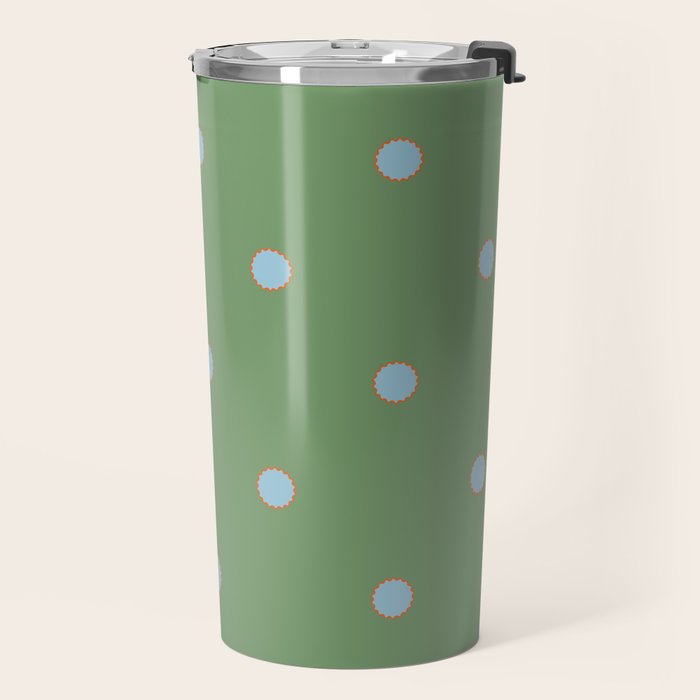 Heirloom Dot - Heritage Pattern Travel Mug Gallery Image 2