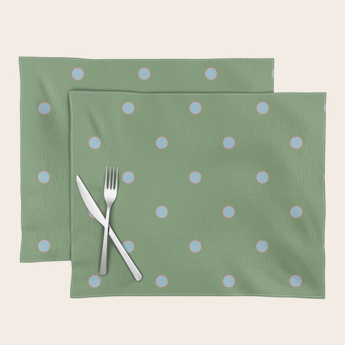 Heirloom Dot - Heritage Pattern Placemat Gallery Image 1
