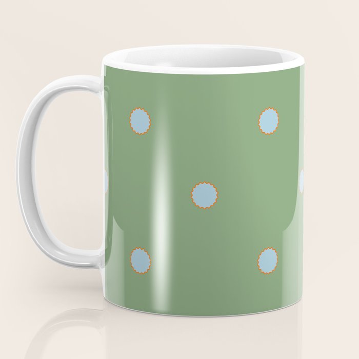 Heirloom Dot - Heritage Pattern Coffee Mug Gallery Image 3