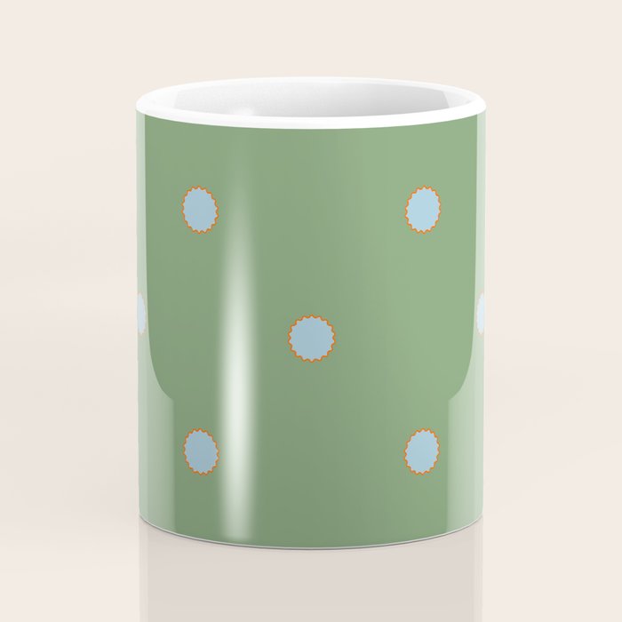 Heirloom Dot - Heritage Pattern Coffee Mug Gallery Image 4