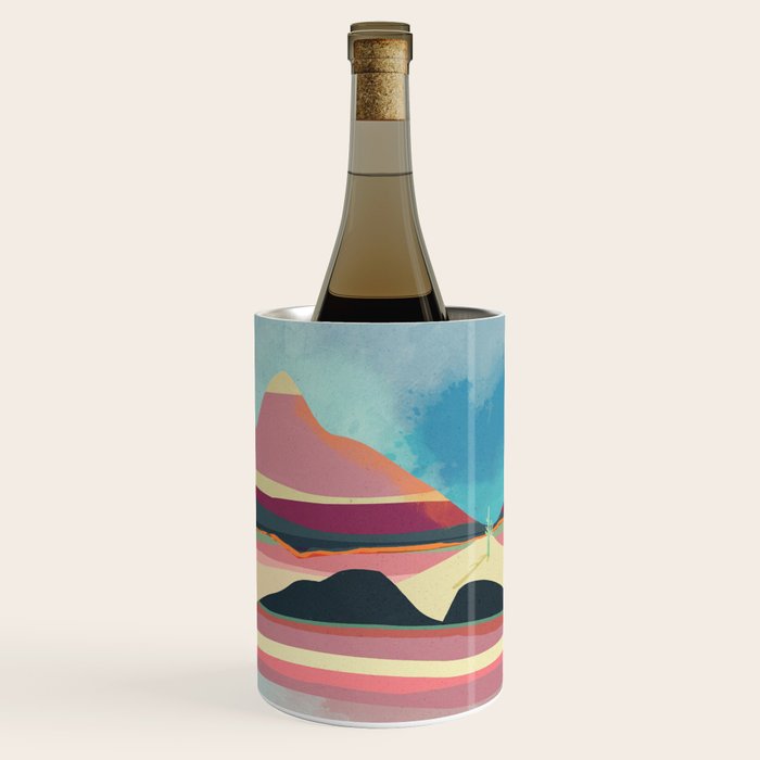 Pink Desert Glow Wine Chiller Gallery Image 2