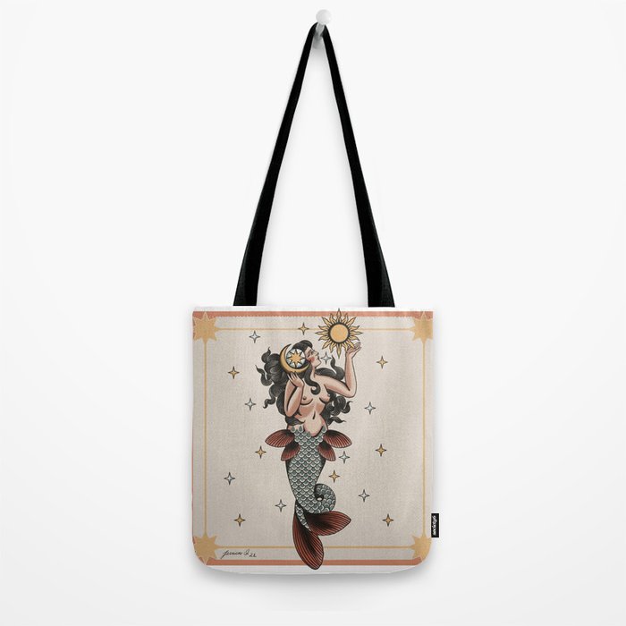 Mystic Mermaid  Tote Bag Gallery Image 2