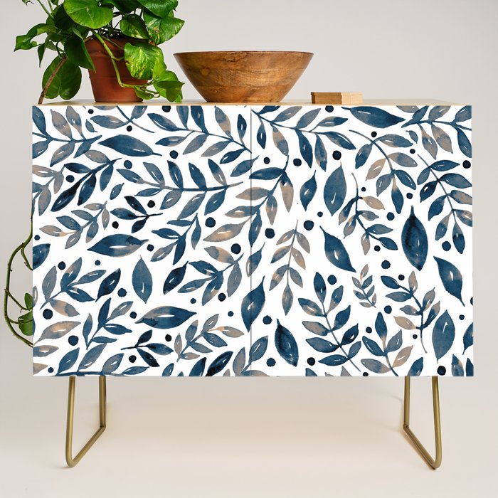 Seasonal branches and berries - neutral Credenza Gallery Image 1
