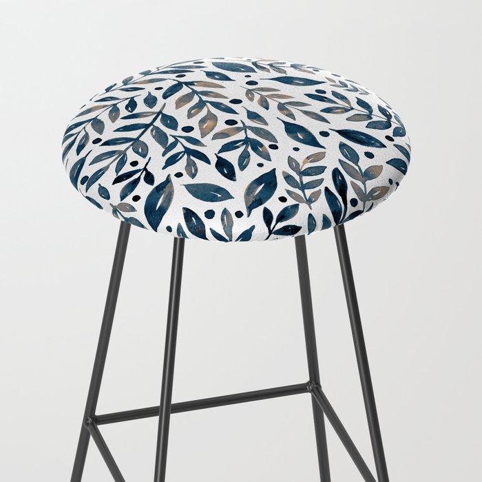 Seasonal branches and berries - neutral Stool Gallery Image 2