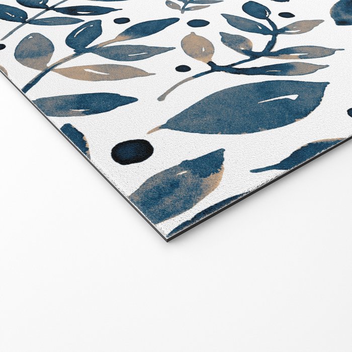 Seasonal branches and berries - neutral Welcome Mat Gallery Image 2