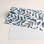 Seasonal branches and berries - neutral Wrapping Paper Gallery Image 2