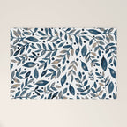 Seasonal branches and berries - neutral Welcome Mat Gallery Image 1