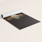 Ghost and Cat Yoga Mat Gallery Image 2