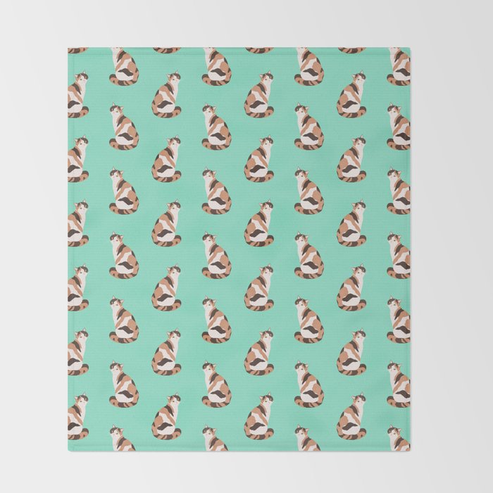 Spotted Cat Throw Blanket Gallery Image 2