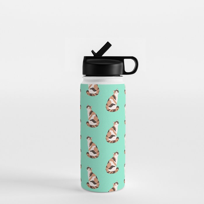 Spotted Cat Water Bottle Gallery Image 1
