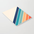 Karanda - 70s Style Classic Retro Stripes Notebook Gallery Image 3