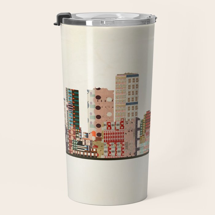 tampa skyline Travel Mug Gallery Image 3