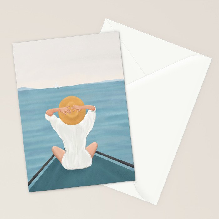 Summer Vacation I Stationery Card Gallery Image 2