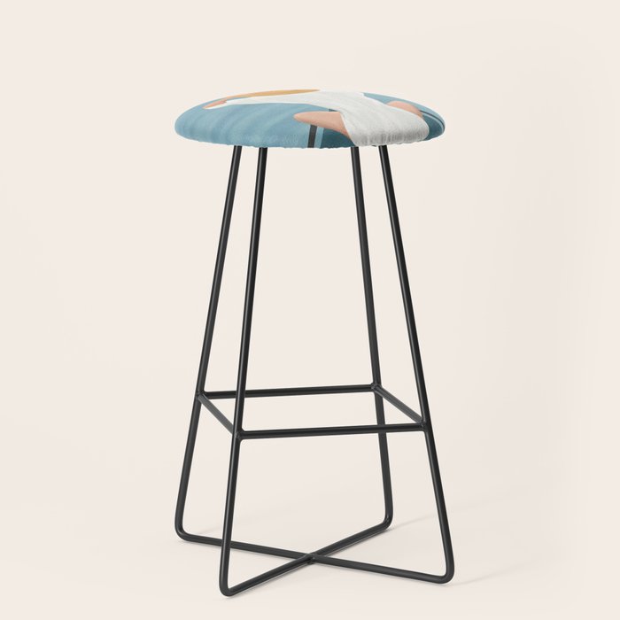 Summer Vacation I Stool Gallery Image 1