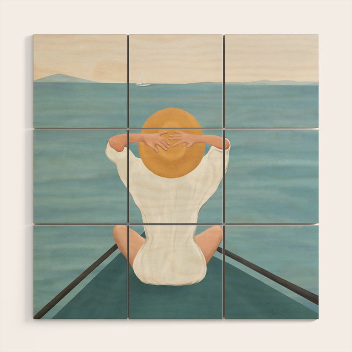 Summer Vacation I Wood Wall Art Gallery Image 1