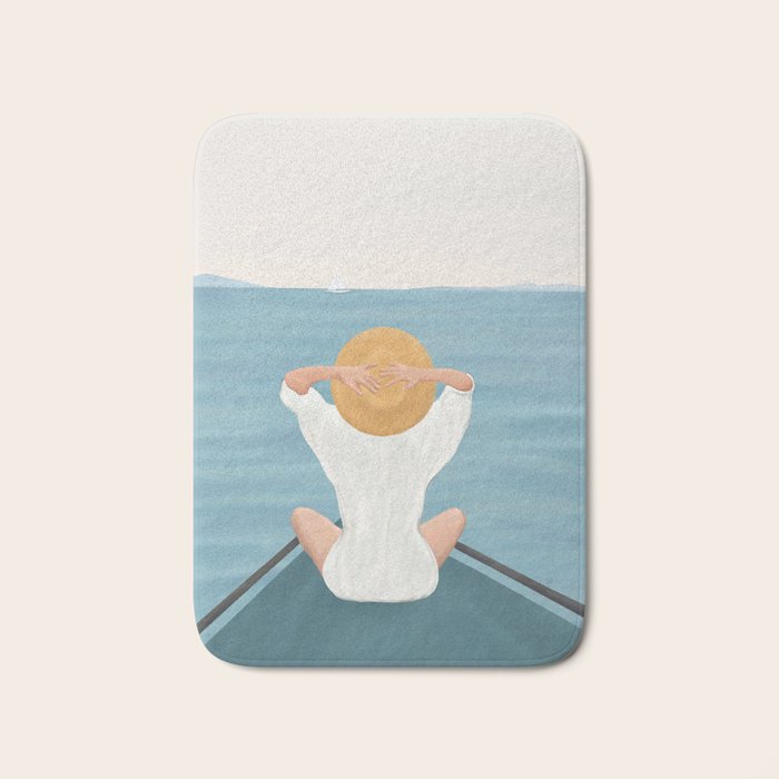 Summer Vacation I Bath Mat Gallery Image 1
