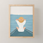 Summer Vacation I Mini Art Print Gallery Image 1