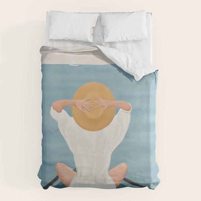 Summer Vacation I Duvet Cover Gallery Image 6