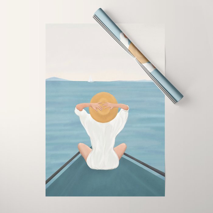 Summer Vacation I Wrapping Paper Gallery Image 1