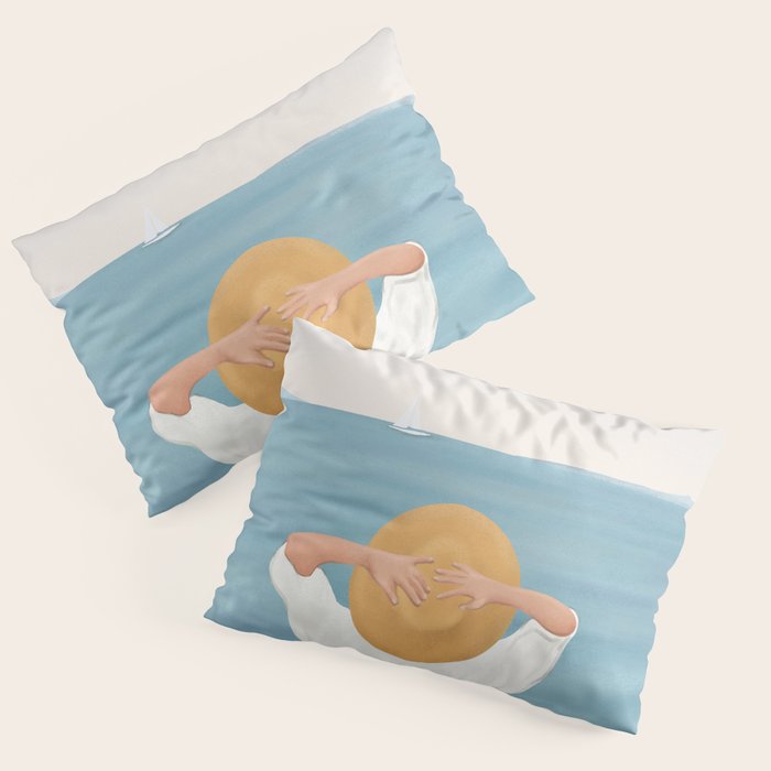Summer Vacation I Pillow Sham Gallery Image 3