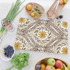 Golden Daisy Swirl Cutting Board Gallery Image 2