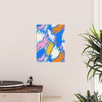 Abstract hand drawn shapes doodle pattern Poster Gallery Image 2