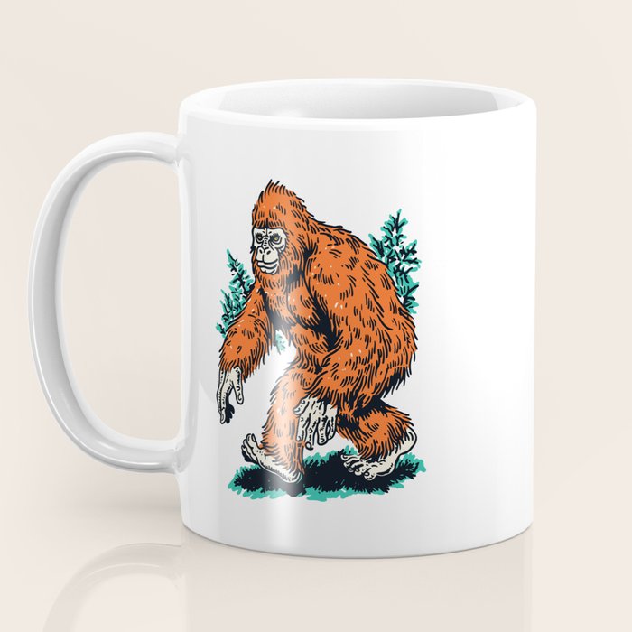 Bigfoot Forest Walker Cryptic Coffee Mug Gallery Image 3