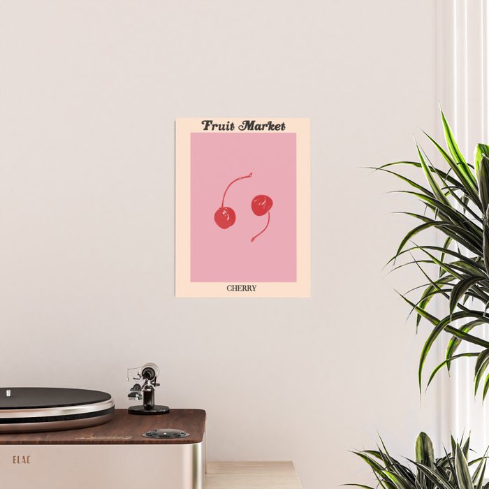 fruit market / cherry Poster Gallery Image 2