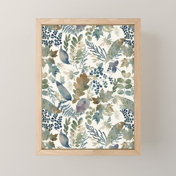 Rustic Nature Scene A Mini Art Print Gallery Image 1