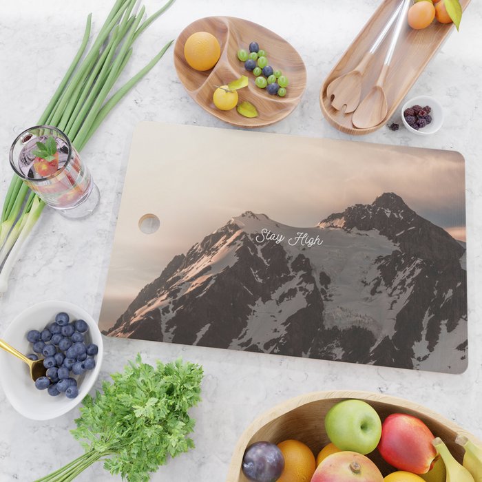 Stay High - Mt Shuksan Cutting Board Gallery Image 2