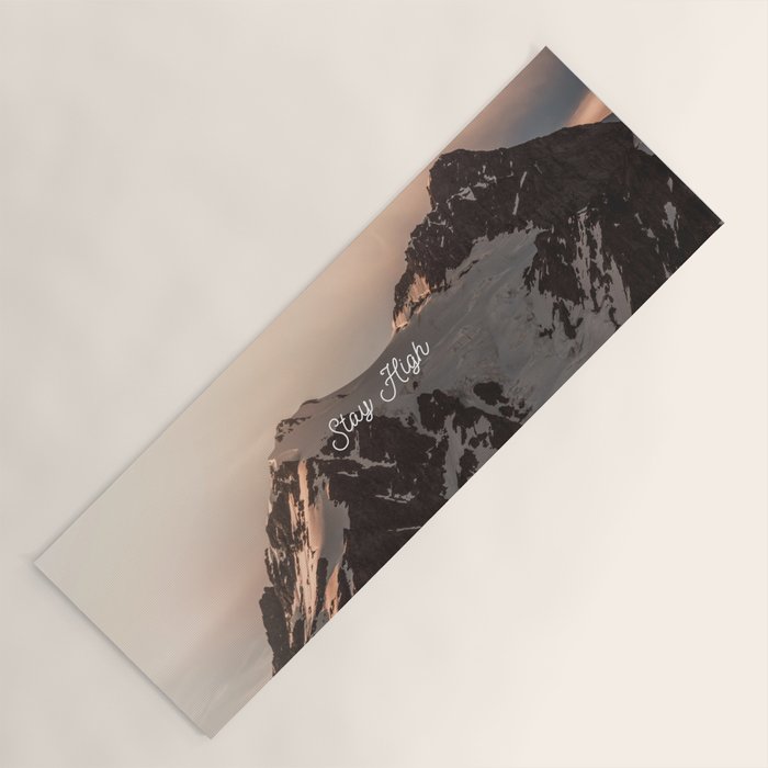 Stay High - Mt Shuksan Yoga Mat Gallery Image 1