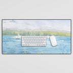 Cayuga Lake Regatta Desk Mat Gallery Image 1