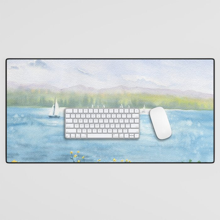 Cayuga Lake Regatta Desk Mat Gallery Image 1