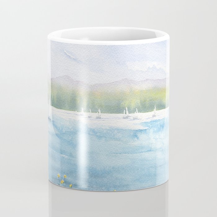 Cayuga Lake Regatta Coffee Mug Gallery Image 4