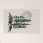 Full Moon Rising Welcome Mat Gallery Image 1