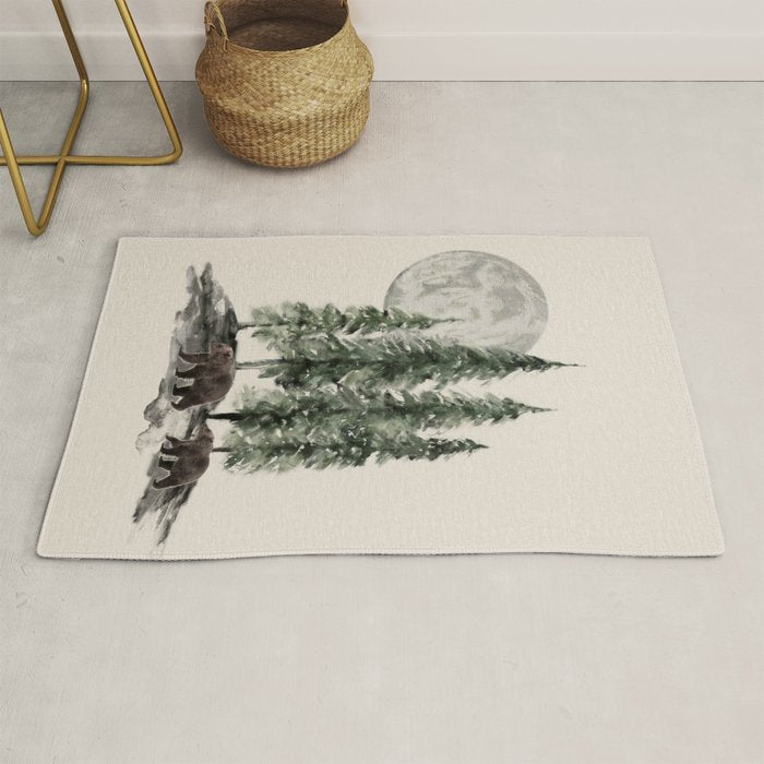Full Moon Rising Rug Gallery Image 1