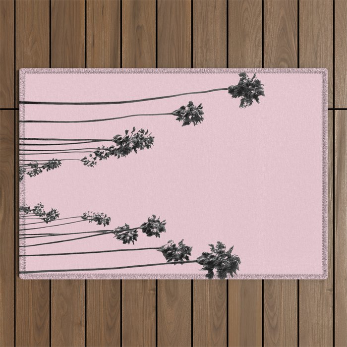 Palm trees 13 Outdoor Rug Gallery Image 1