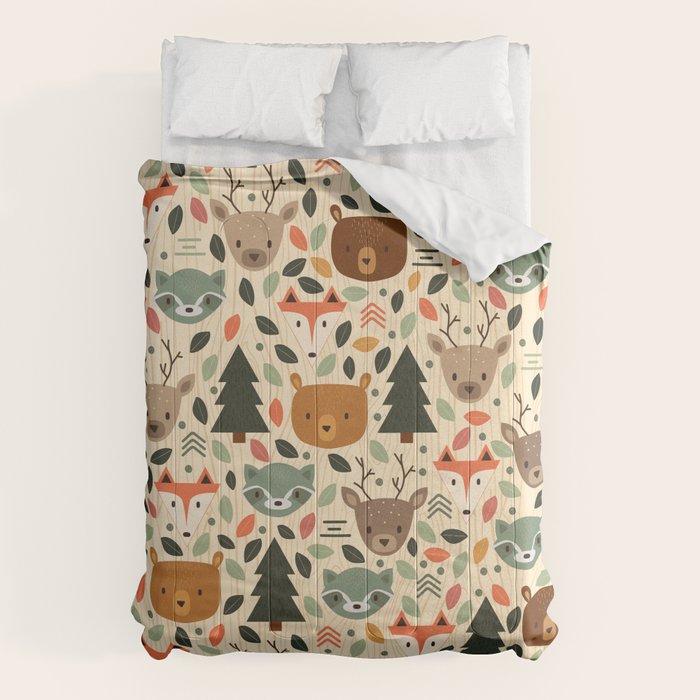 Woodland Creatures Comforter Gallery Image 6