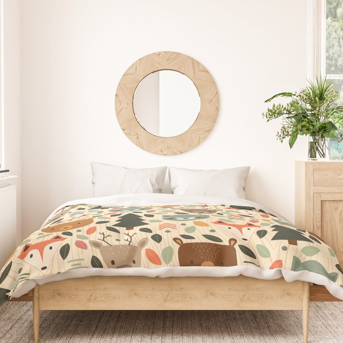 Woodland Creatures Duvet Cover Gallery Image 3