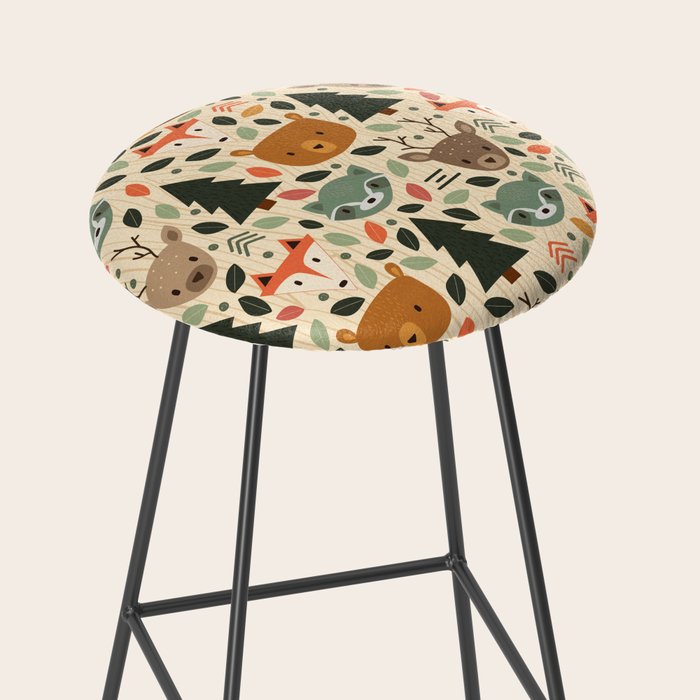 Woodland Creatures Stool Gallery Image 2