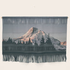First Light on Mount Hood Wall Hanging Gallery Image 1