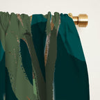 Abstract Art Garden Flowers Window Curtain Gallery Image 2