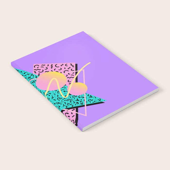 Memphis pattern 116 - 80s / 90s Retro Notebook Gallery Image 2