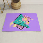 Memphis pattern 116 - 80s / 90s Retro Rug Gallery Image 1
