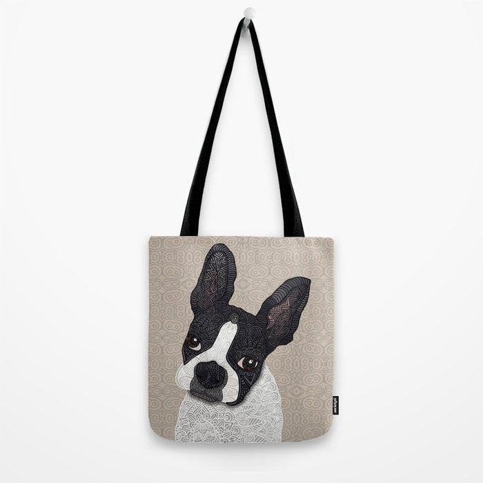 Boston Terrier 2015 Tote Bag Gallery Image 2