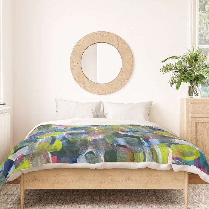 Charleston Summer Vibes 23 Duvet Cover Gallery Image 3