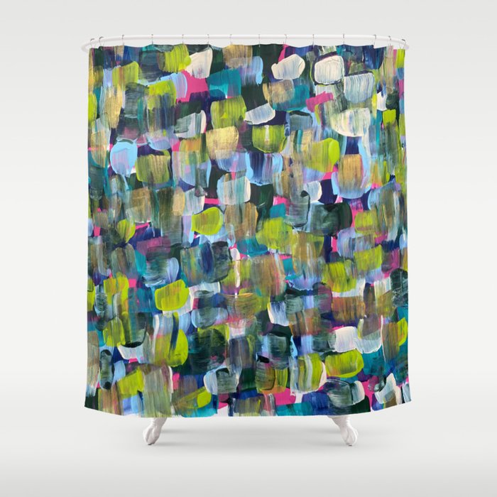 Charleston Summer Vibes 23 Shower Curtain Gallery Image 1