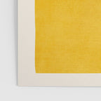 Minimalist Bright Yellow Black Horizontal Lines Poster Gallery Image 3