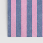 STRIPES - 005 - pink and blue Poster Gallery Image 3